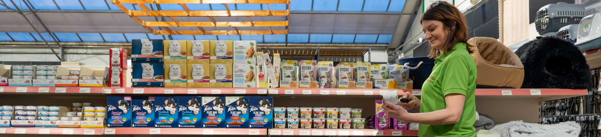 Kassasysteem dierenwinkel